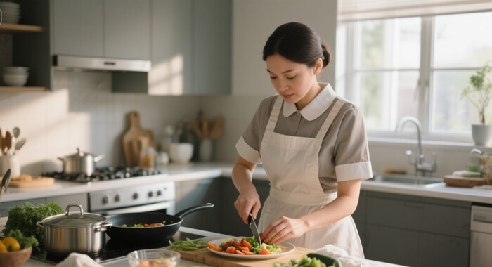From Maid to Chef: Building Culinary Skills at Home