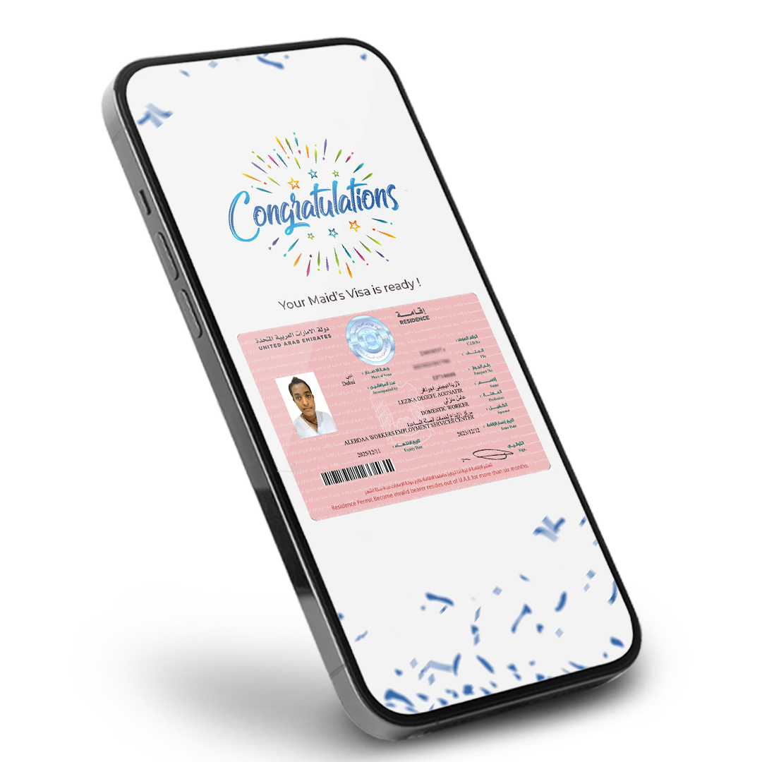 Legal Maid Visa in Dubai Without Salary Requirement